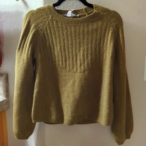 Olive Green Crew Sweater